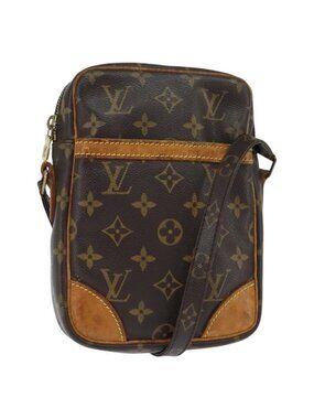 Authentic LOUIS VUITTON Monogram Danube Shoulder Bag M45266 LV